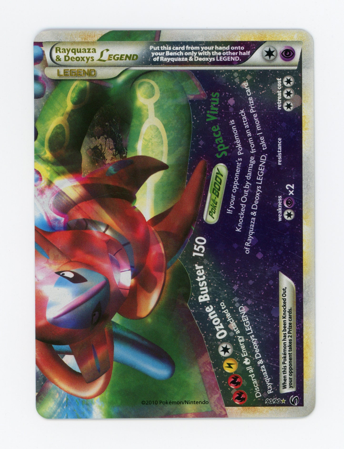 Rayquaza & Deoxys LEGEND — Legend — ID 19957
