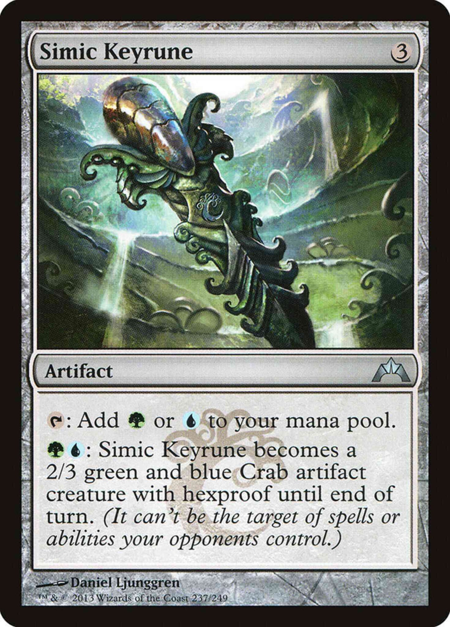 Simic Keyrune [237] [Gatecrash] [Non-Foil]