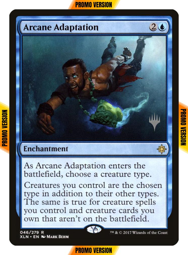 Arcane Adaptation [46p] [Promo Pack] [Ixalan Promos] [Foil]