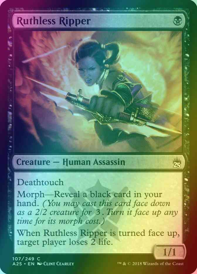 Ruthless Ripper [107] [Masters 25] [Foil]