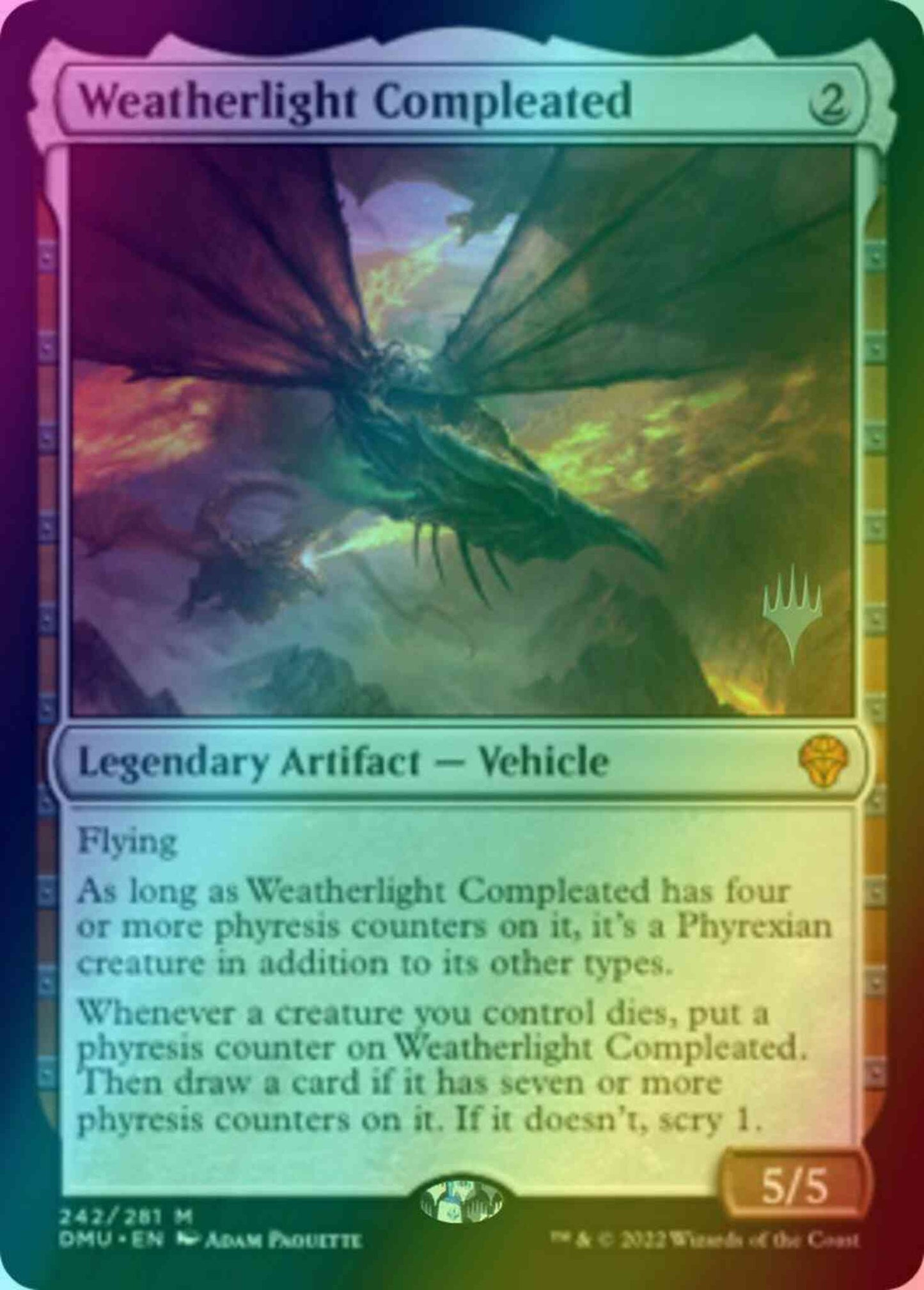 Weatherlight Compleated [242p] [Promo Pack] [Dominaria United: Promos] [Foil]
