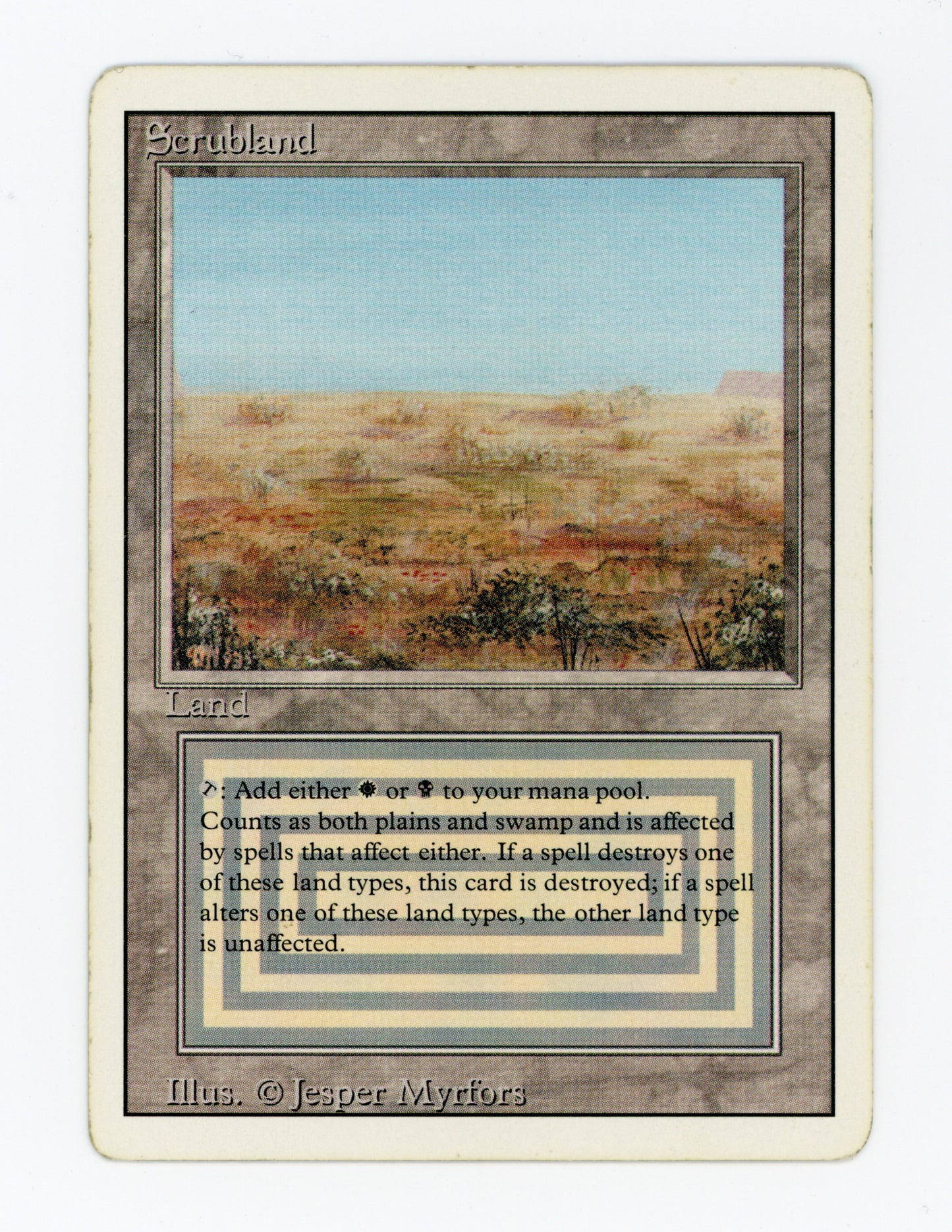 Scrubland — ID 19898