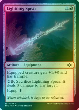 Lightning Spear [134] [Modern Horizons 2] [Foil]