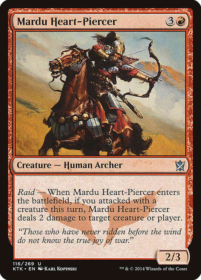 Mardu Heart-Piercer [116] [Khans Of Tarkir] [Non-Foil]