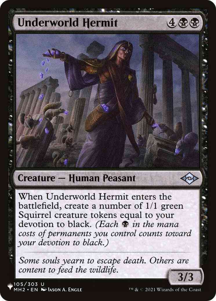 Underworld Hermit [MH2-105] [The List] [Non-Foil]