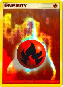 Fire Energy - 2006 League Promo [Holo]