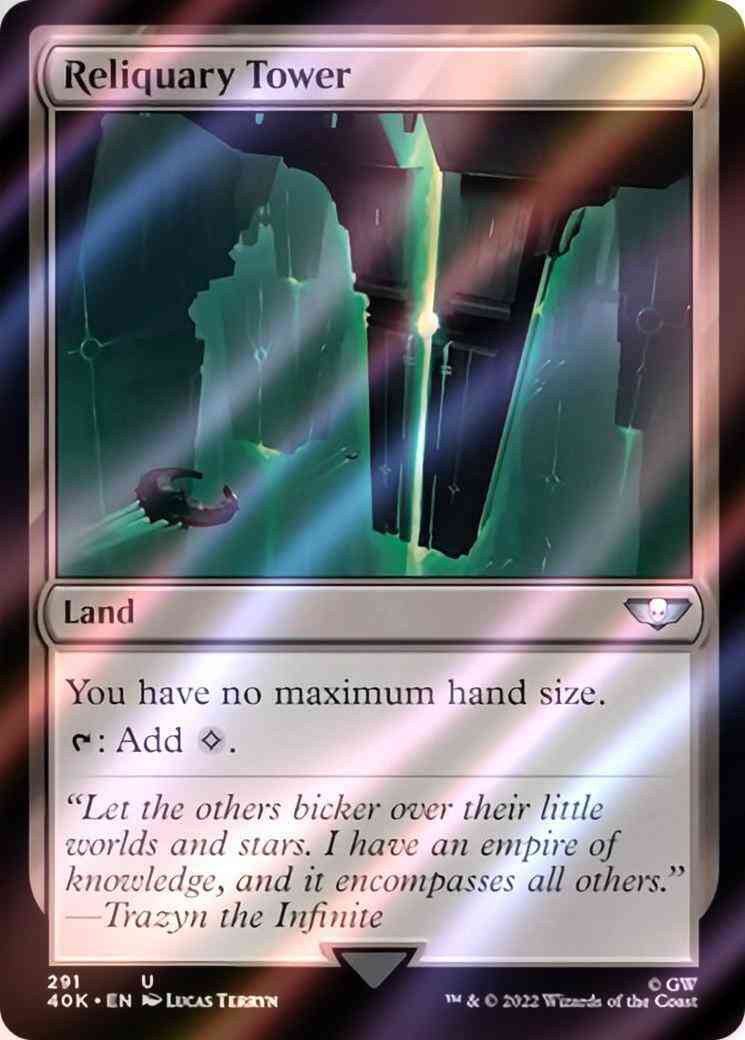 Reliquary Tower [291] [Universes Beyond: Warhammer 40,000] [Surge Foil]