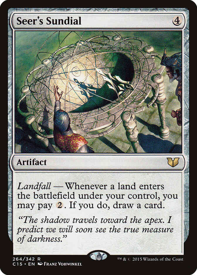 Seer's Sundial [264] [Commander 2015] [Non-Foil]
