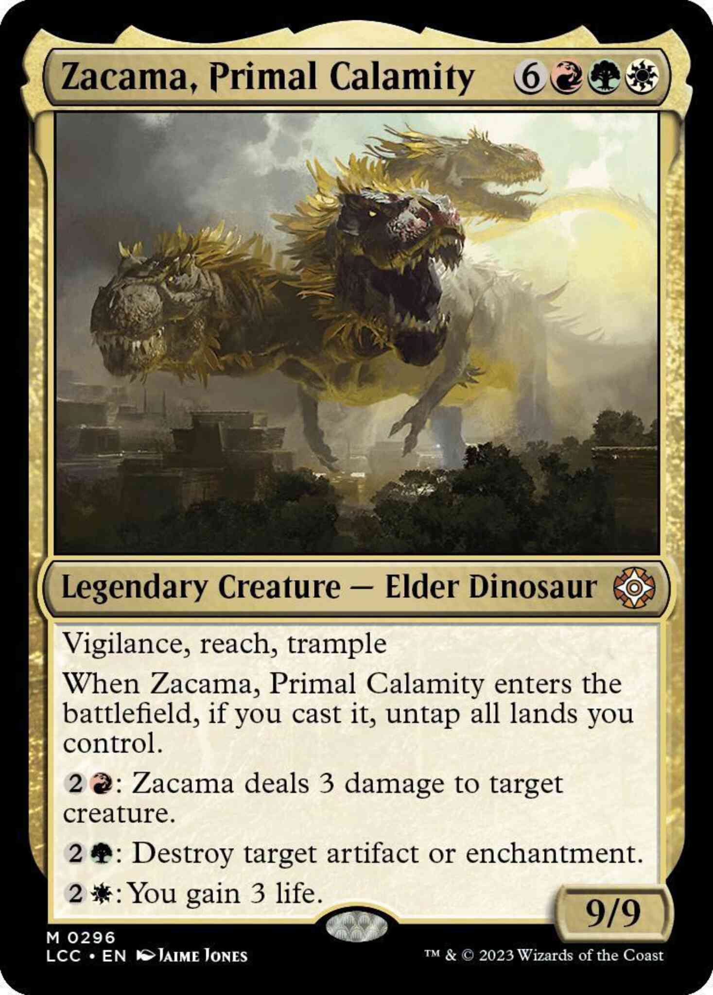 Zacama, Primal Calamity [296] [The Lost Caverns of Ixalan