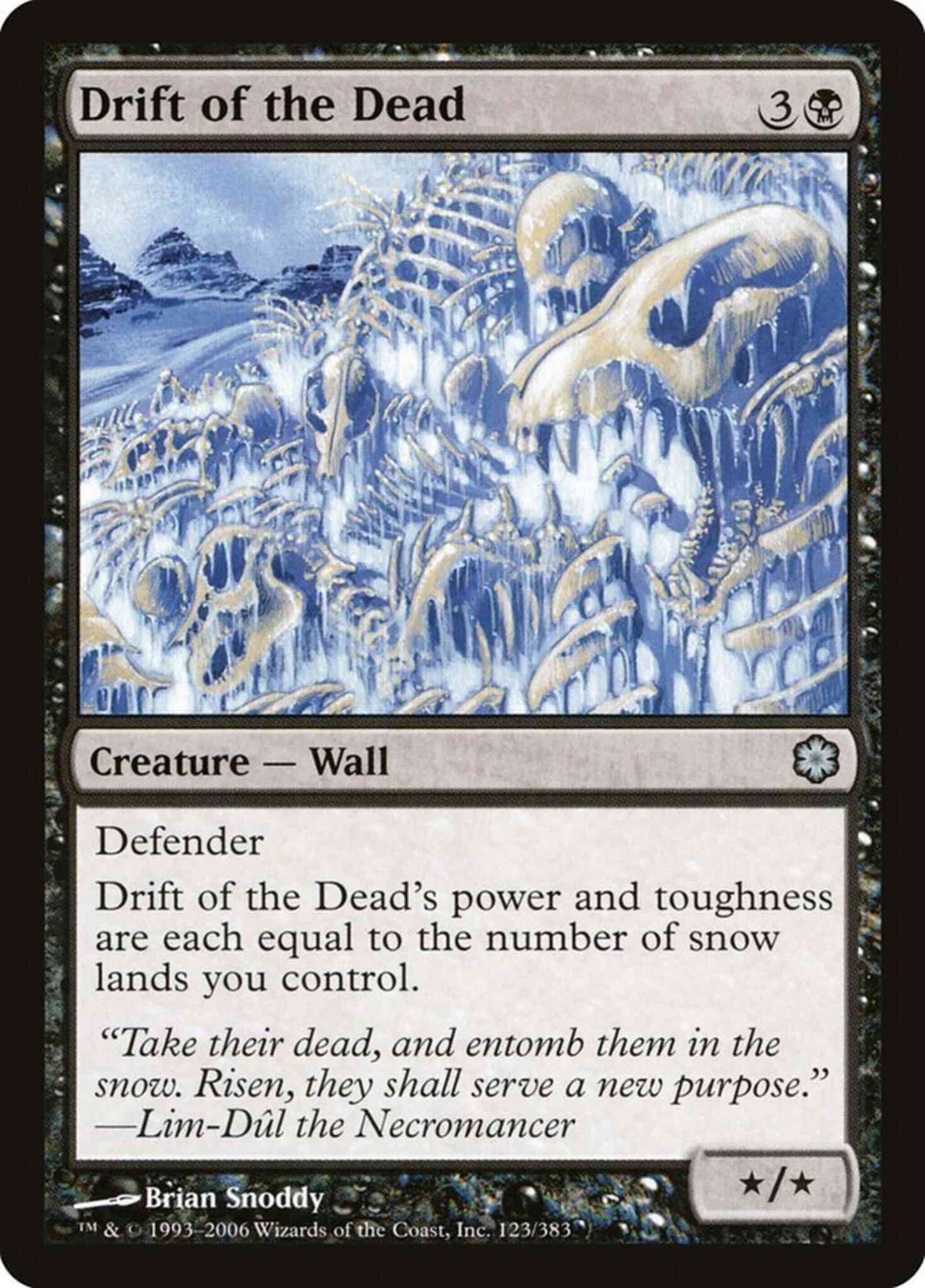 Drift of the Dead [123] [Coldsnap Theme Decks] [Non-Foil]