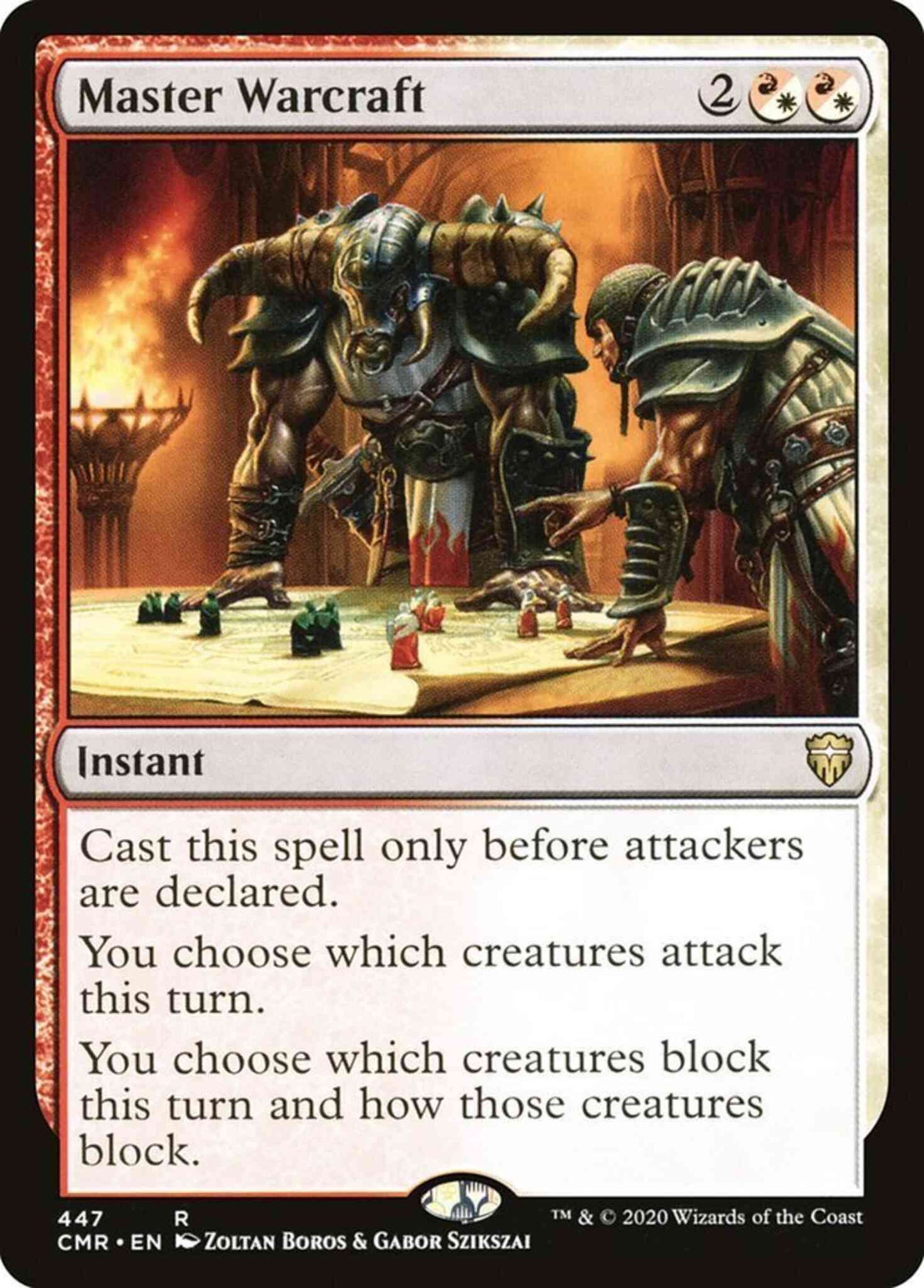 Master Warcraft [447] [Commander Legends] [Non-Foil]