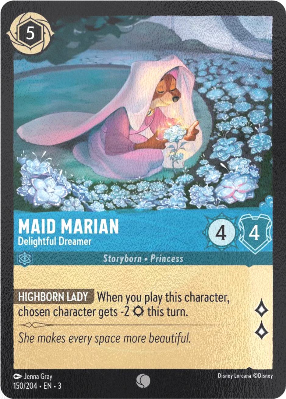 Maid Marian - Delightful Dreamer - 150/204 [Into the Inklands] [Cold Foil]