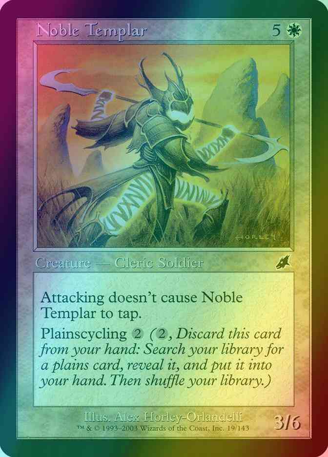 Noble Templar [19] [Scourge] [Foil]