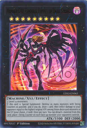 Number C40: Gimmick Puppet of Dark Strings - Red - LDS3-EN065 - Ultra Rare - 1st Edition