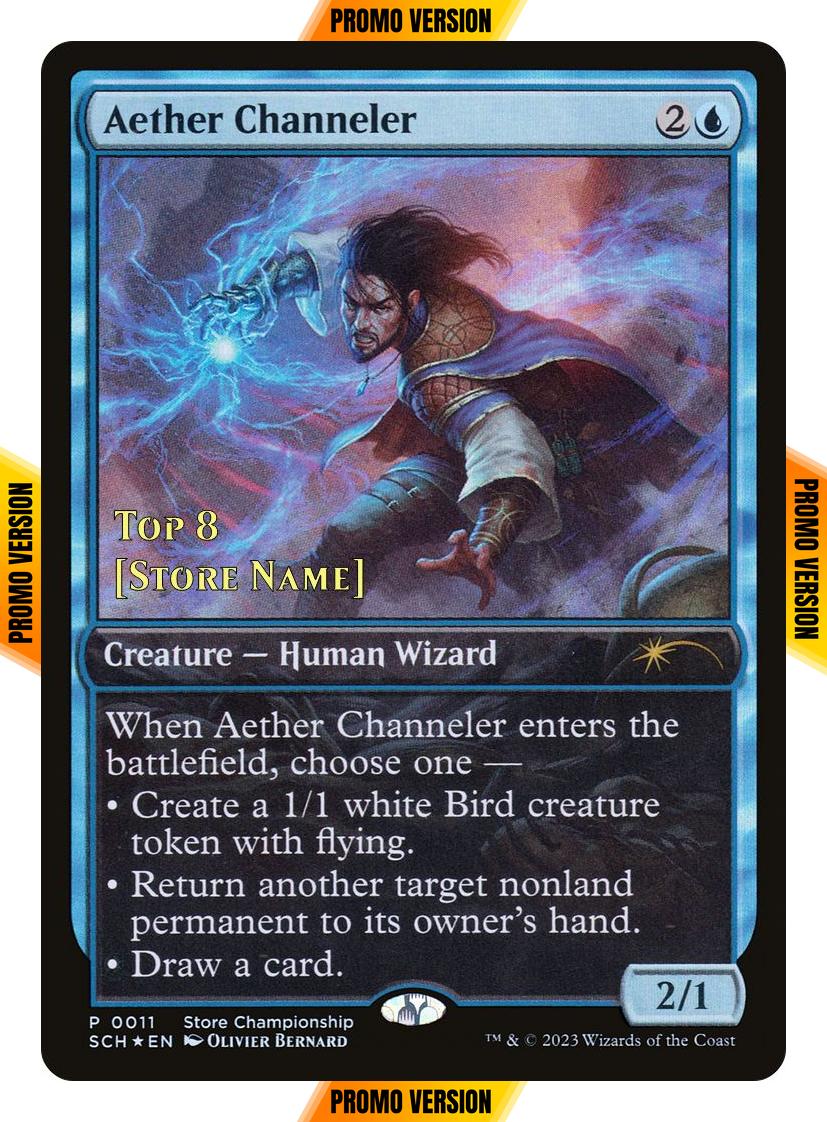 Aether Channeler - Store Stamp [11] [Store Championships] [Non-Foil]