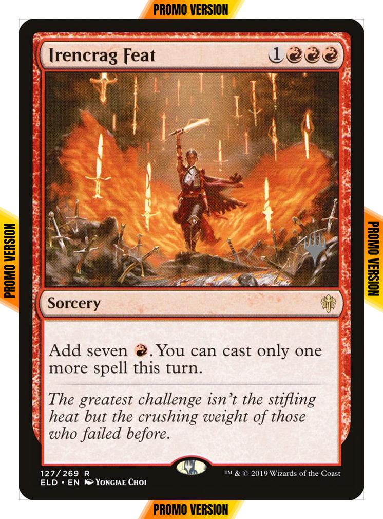 Irencrag Feat [127p] [Promo Pack] [Throne of Eldraine Promos] [Foil]