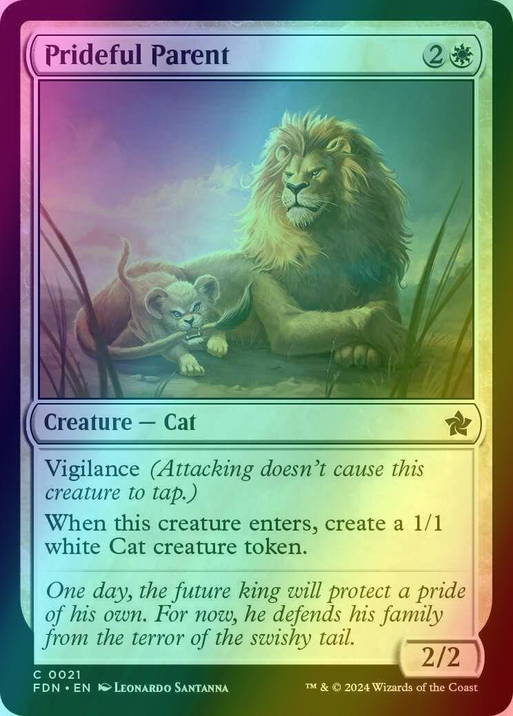 Prideful Parent [21] [Foundations] [Foil]