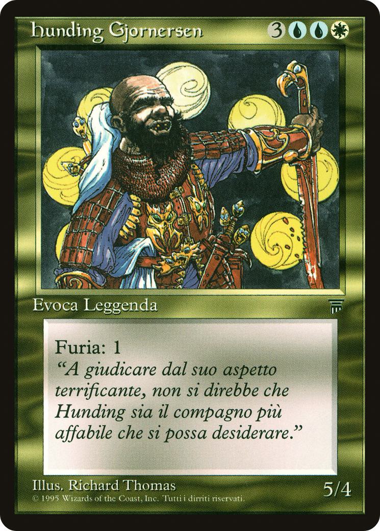 Hunding Gjornersen - Italian [231] [Legends: Italian] [Non-Foil]
