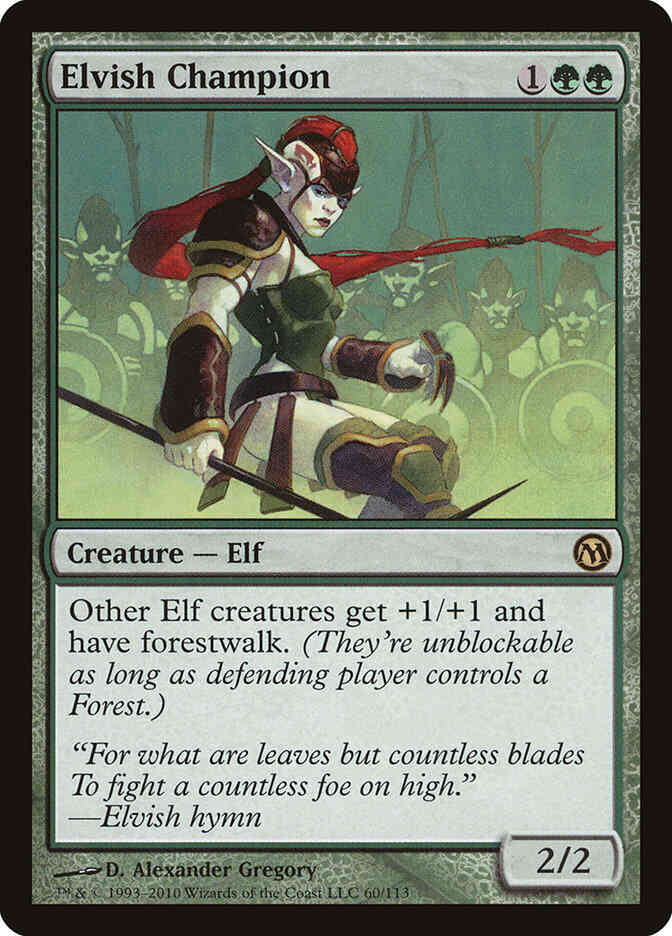 Elvish Champion [60] [Duels of the Planeswalkers] [Non-Foil]