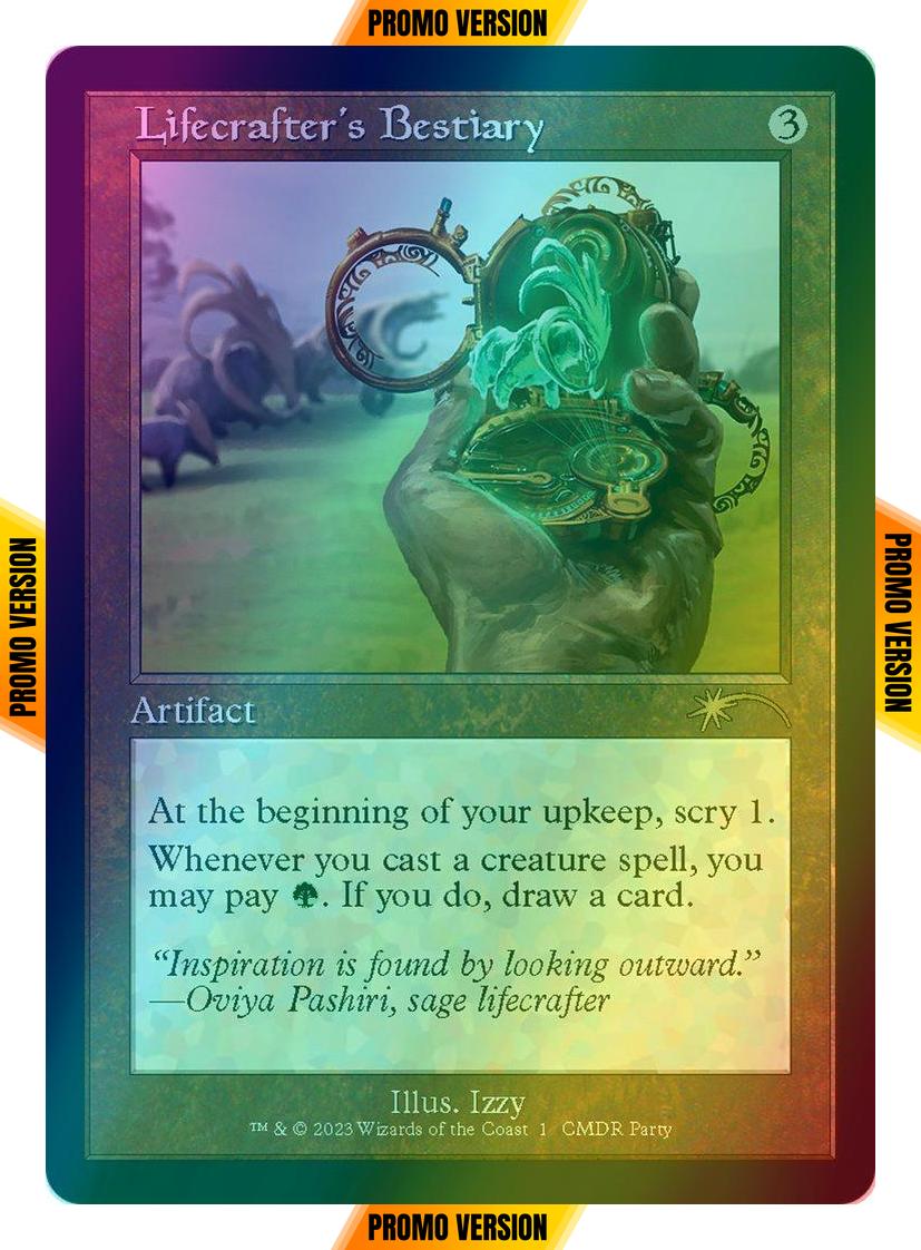 Lifecrafter's Bestiary [2] [Retro Frame] [Commander Party] [Wizards Play Network 2023] [Foil]