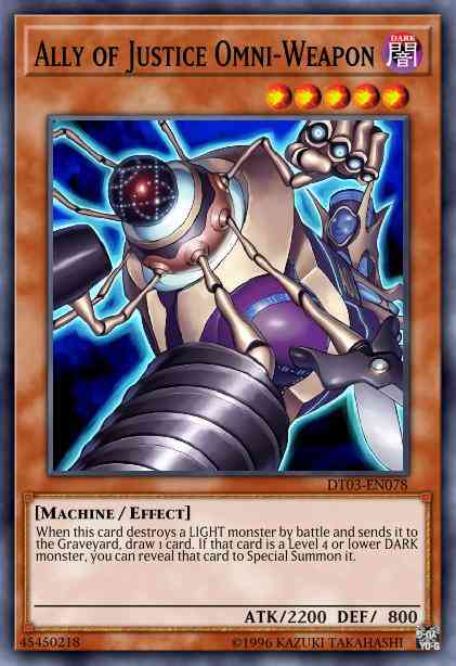 Ally of Justice Omni-Weapon - DT03-EN078 - Duel Terminal Super Parallel Rare - Duel Terminal