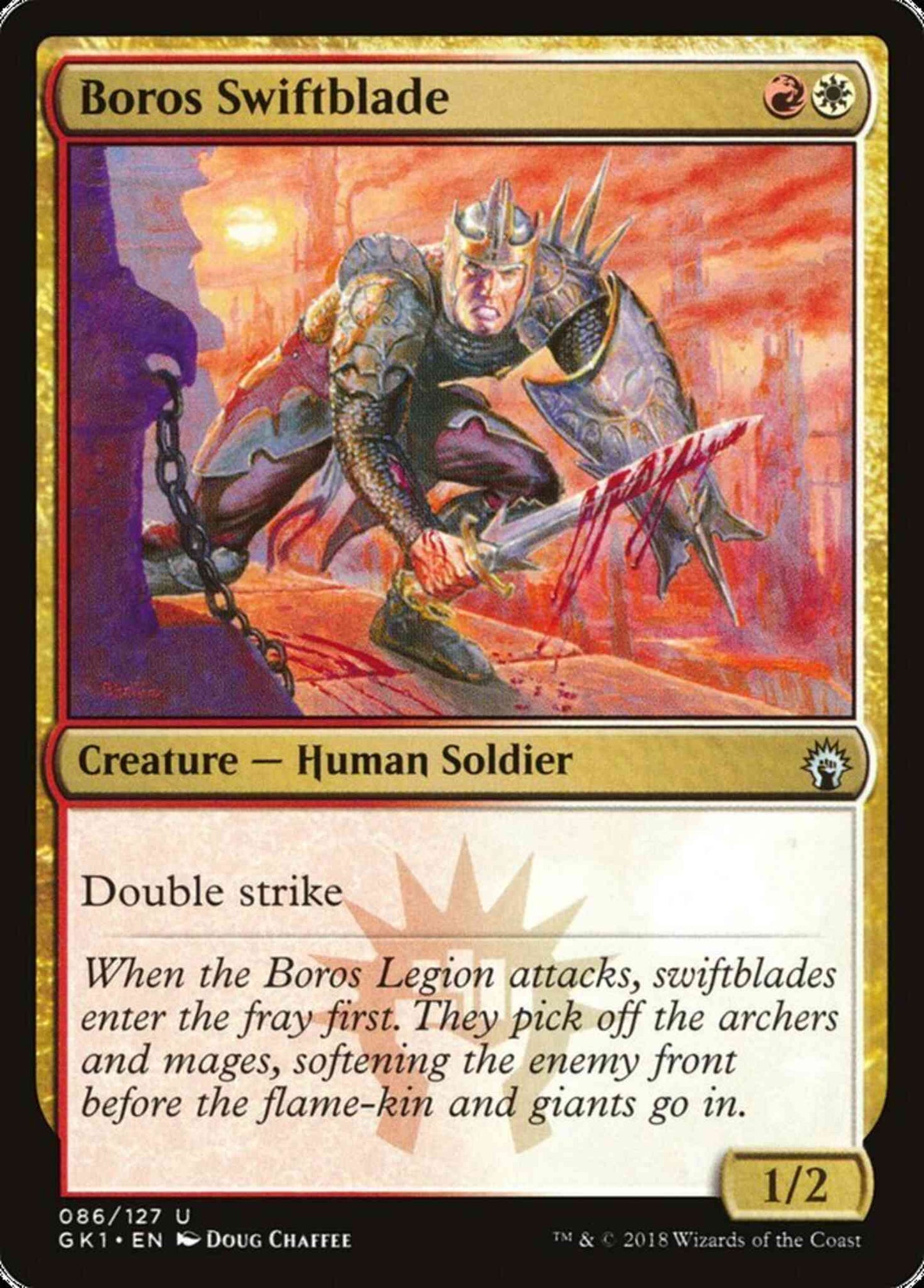 Boros Swiftblade [86] [GRN Guild Kit] [Non-Foil]