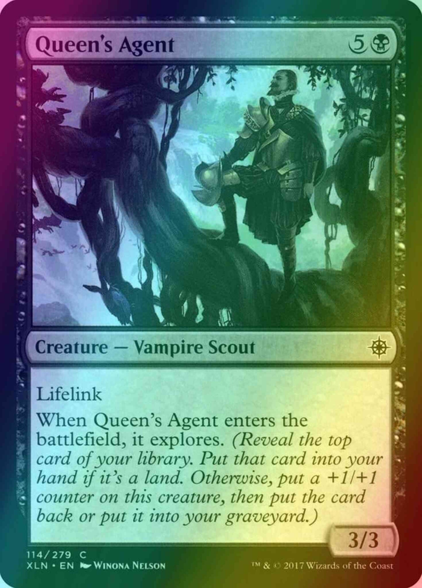Queen's Agent [114] [Ixalan] [Foil]