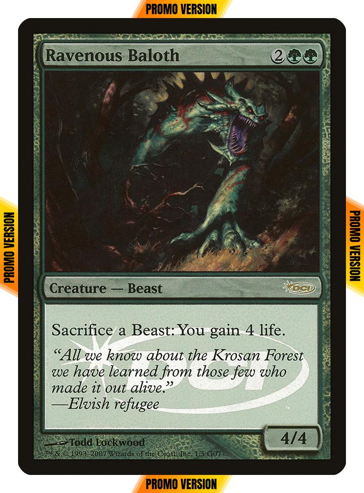 Ravenous Baloth [1] [Judge Gift Cards 2007] [Foil]