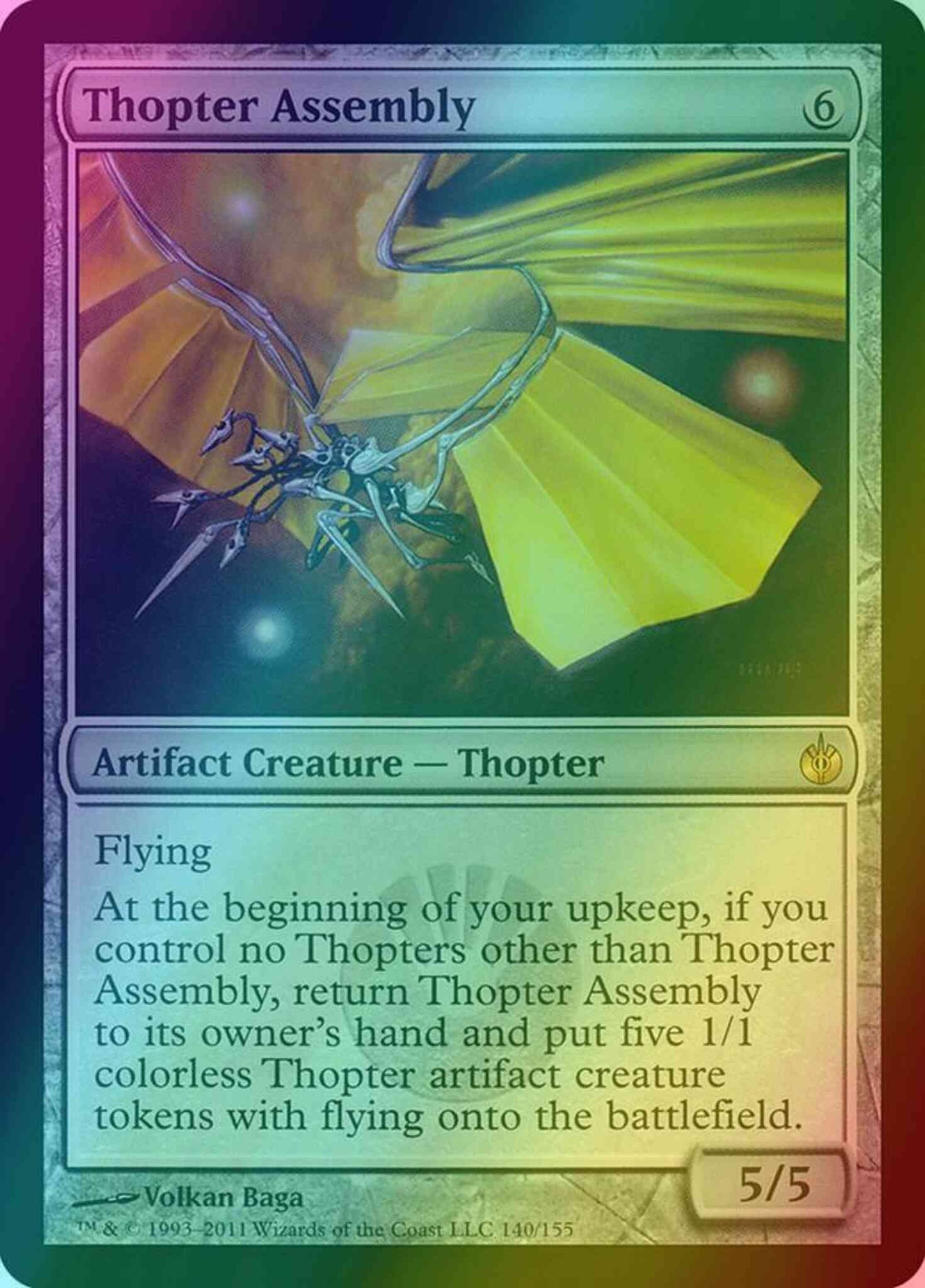 Thopter Assembly [140] [Mirrodin Besieged] [Foil]