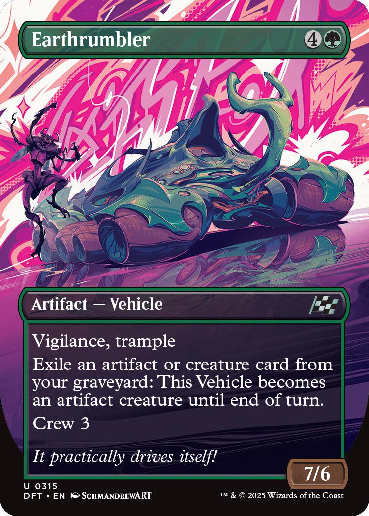 Earthrumbler [315] [Borderless] [Revved Up] [Aetherdrift] [Non-Foil]