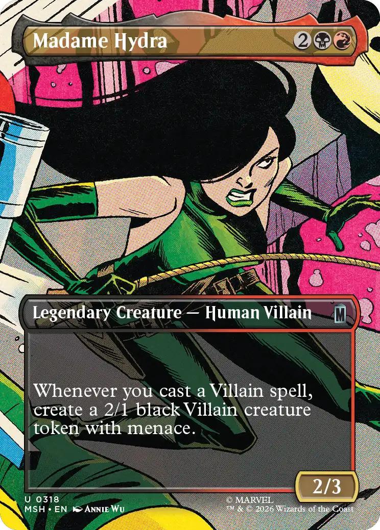 Madame Hydra [318] [Borderless] [Scene] [Marvel Super Heroes] [Non-Foil]