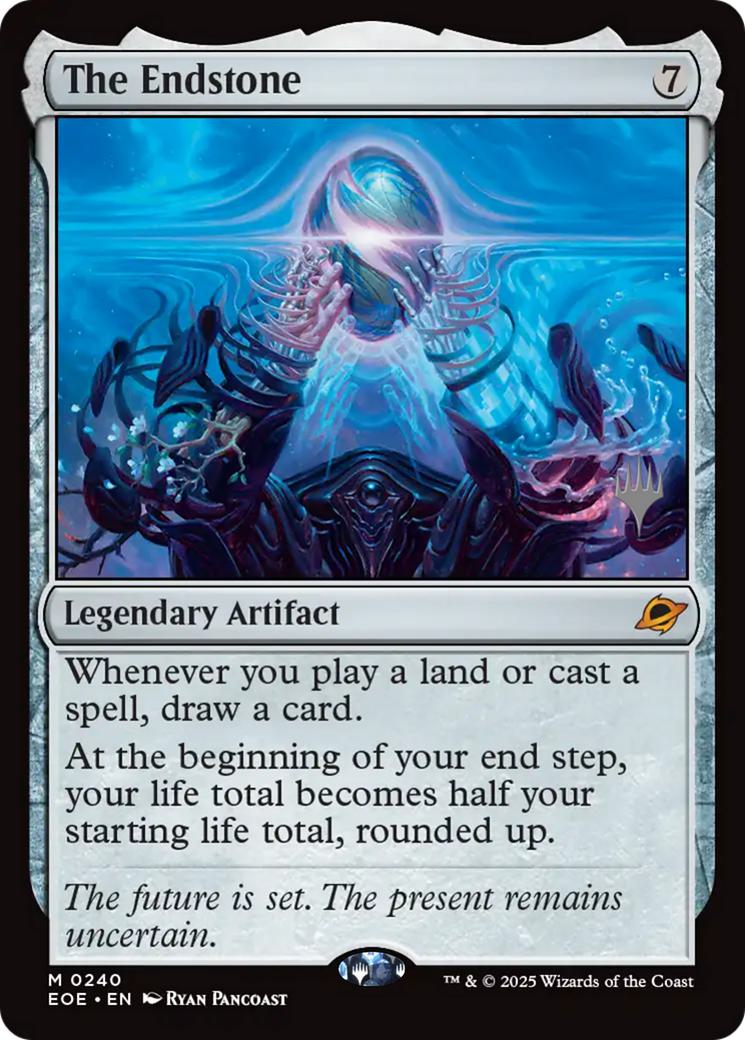 The Endstone [240p] [Promo Pack] [Edge of Eternities: Promos] [Non-Foil]