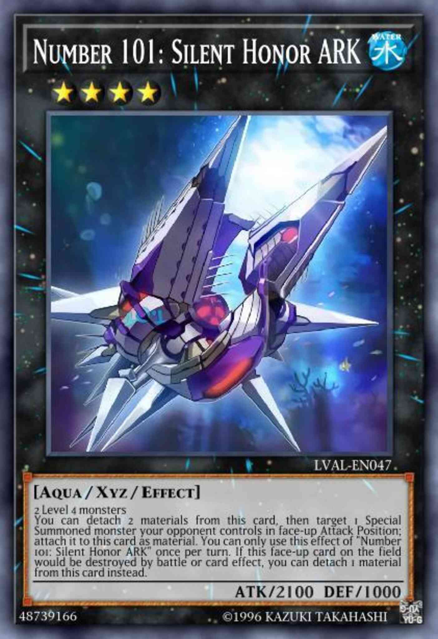 Number 101: Silent Honor ARK - PGL2-EN046 - Gold Rare - 1st Edition