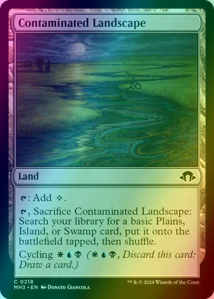 Contaminated Landscape [218] [Modern Horizons 3] [Foil]