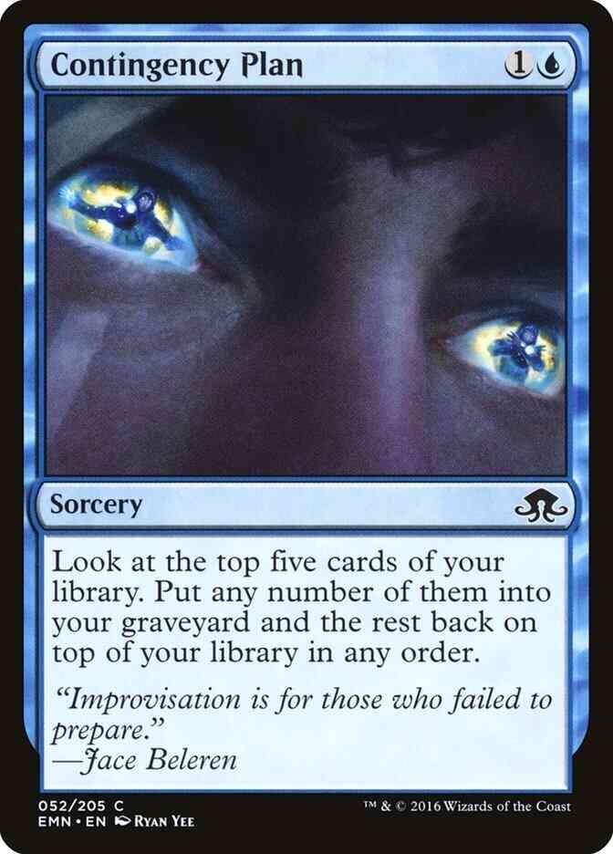 Contingency Plan [52] [Eldritch Moon] [Non-Foil]