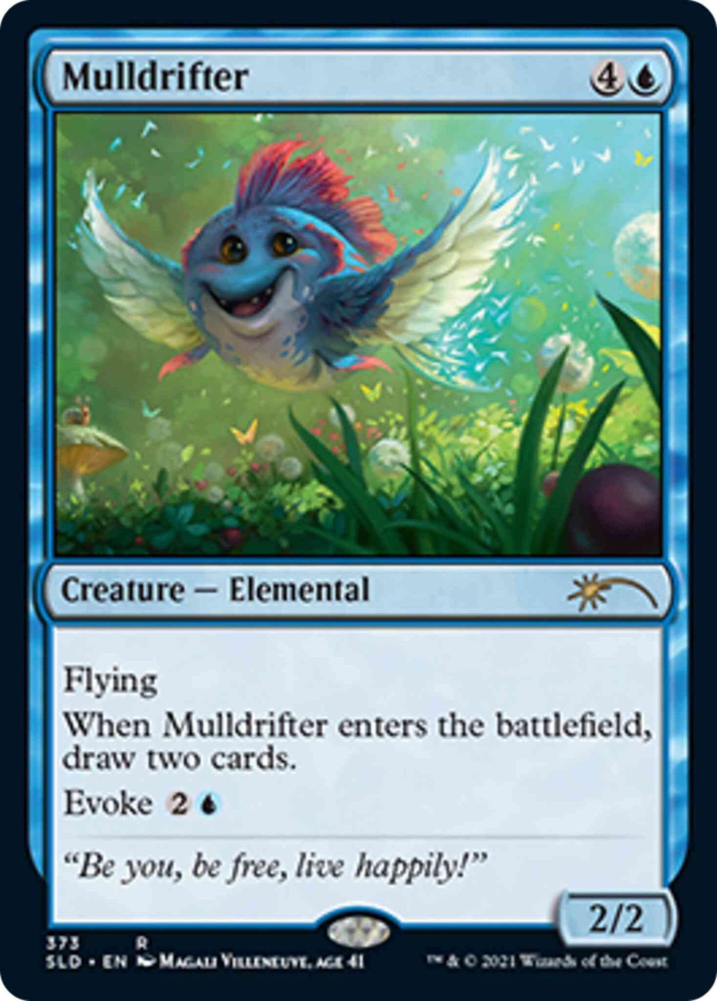 Mulldrifter [0373] [Magali Villeneuve, Age 41] [Extra Life 2021] [Secret Lair Drop] [Non-Foil]