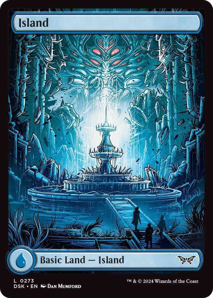 Island [273] [Full Art] [Duskmourn: House of Horror] [Non-Foil]