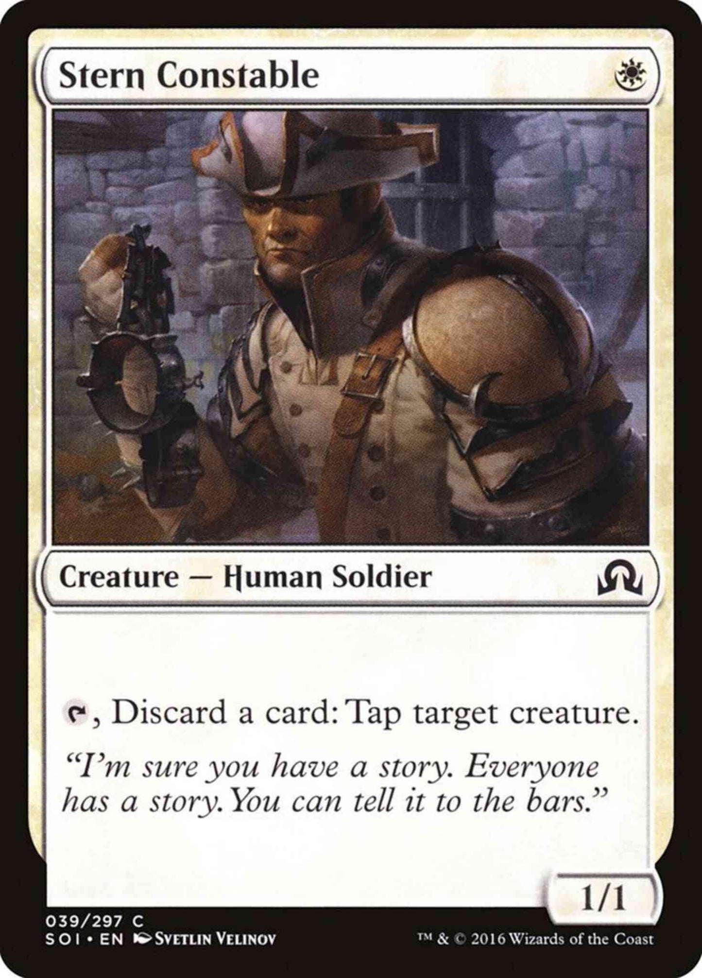 Stern Constable [39] [Shadows over Innistrad] [Non-Foil]