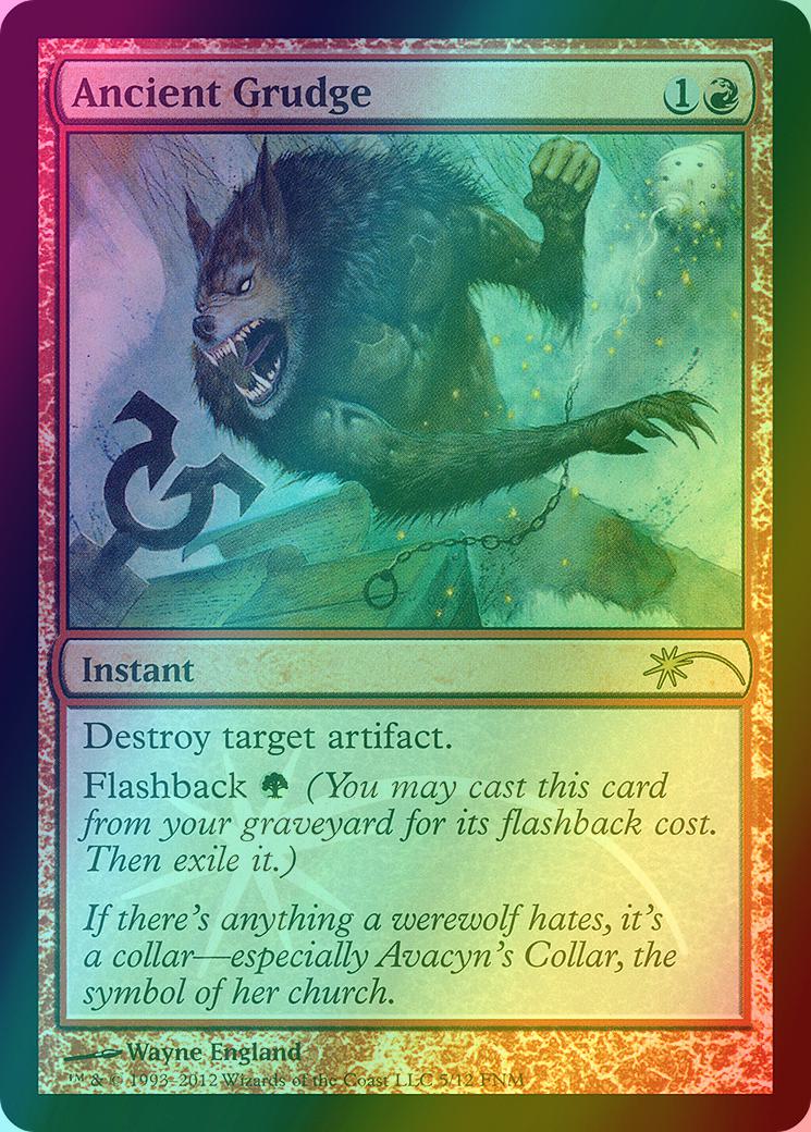 Ancient Grudge [5] [Friday Night Magic 2012] [Foil]