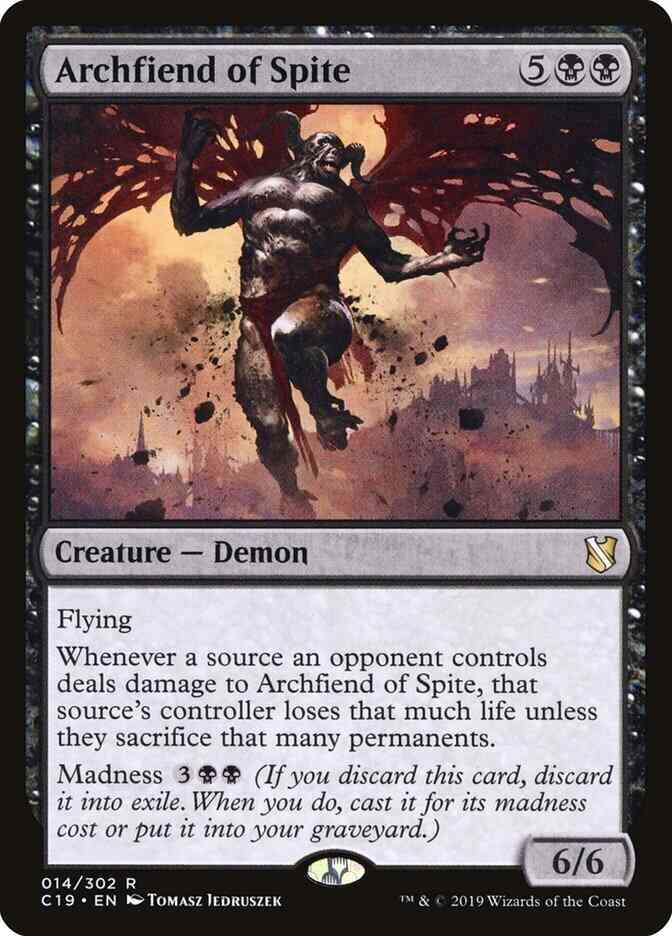 Archfiend of Spite [14] [Commander 2019] [Non-Foil]