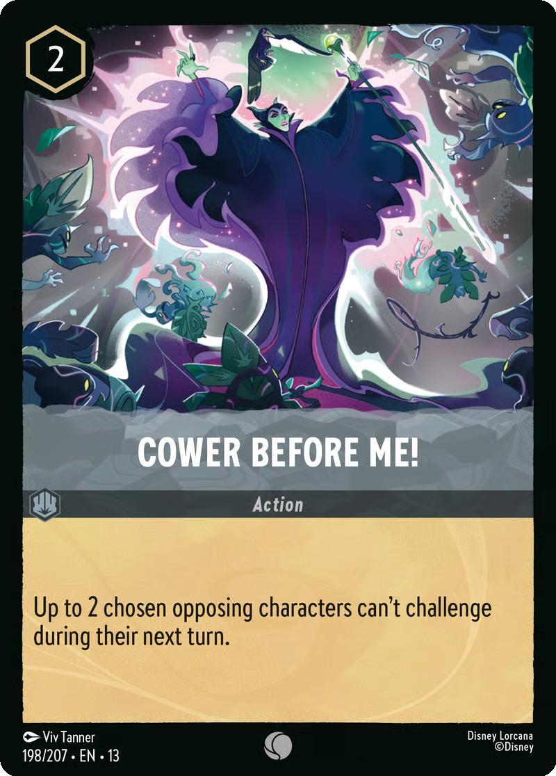 Cower Before Me! - 198/204 [Attack of the Vine!] [Non-Foil]