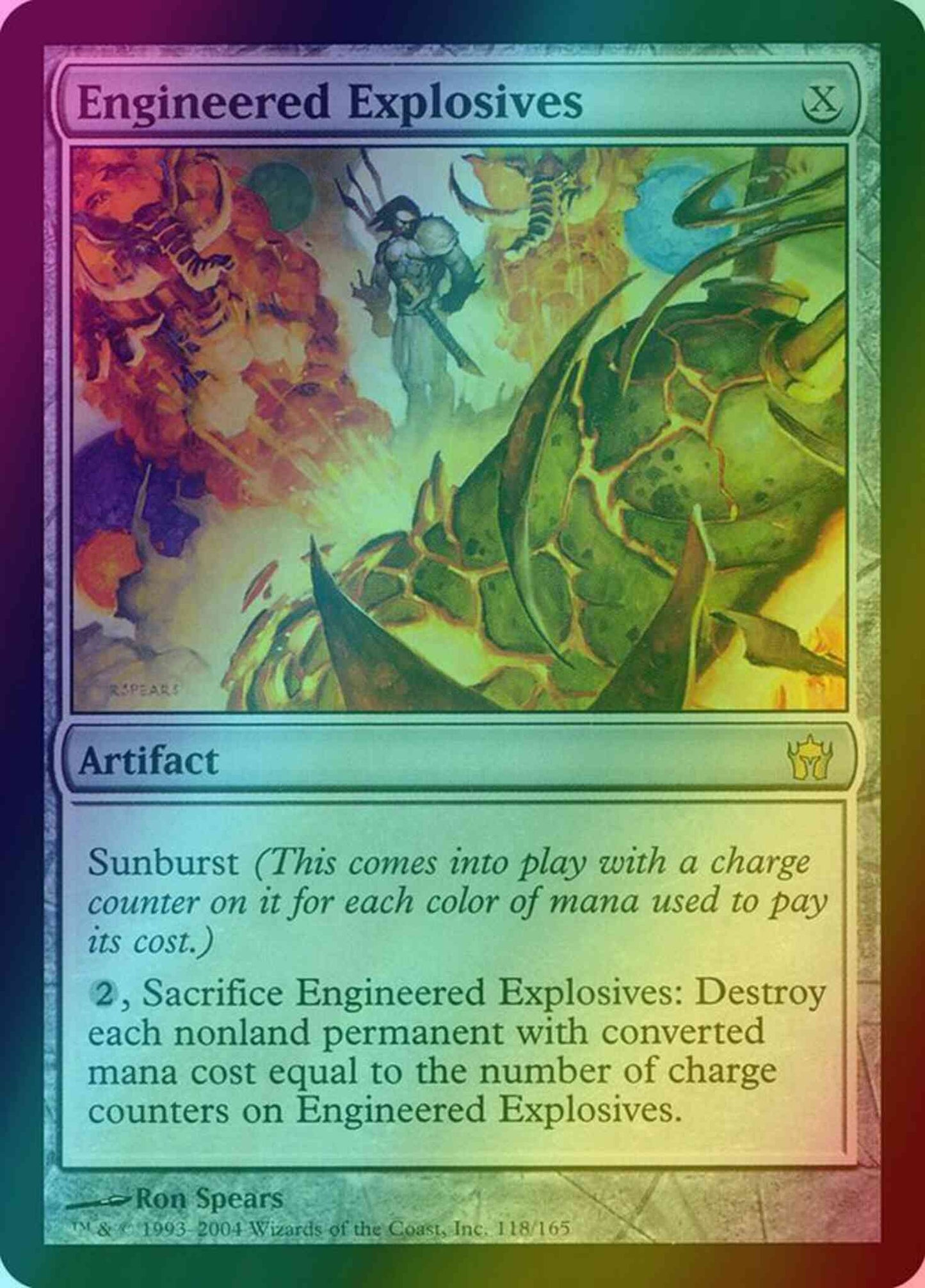Engineered Explosives [118] [Fifth Dawn] [Foil]