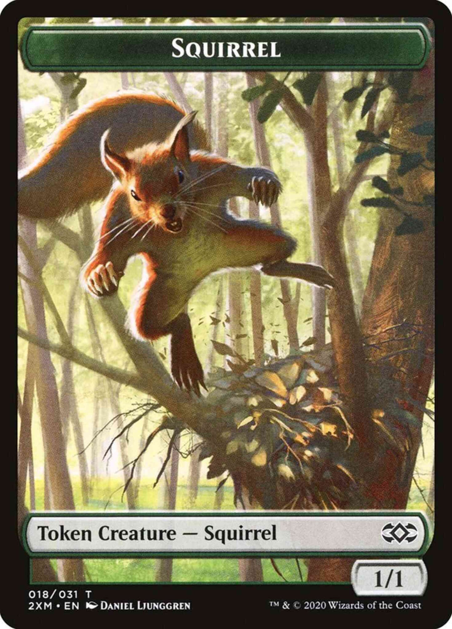 Squirrel Token [18] [Double Masters Tokens] [Non-Foil]
