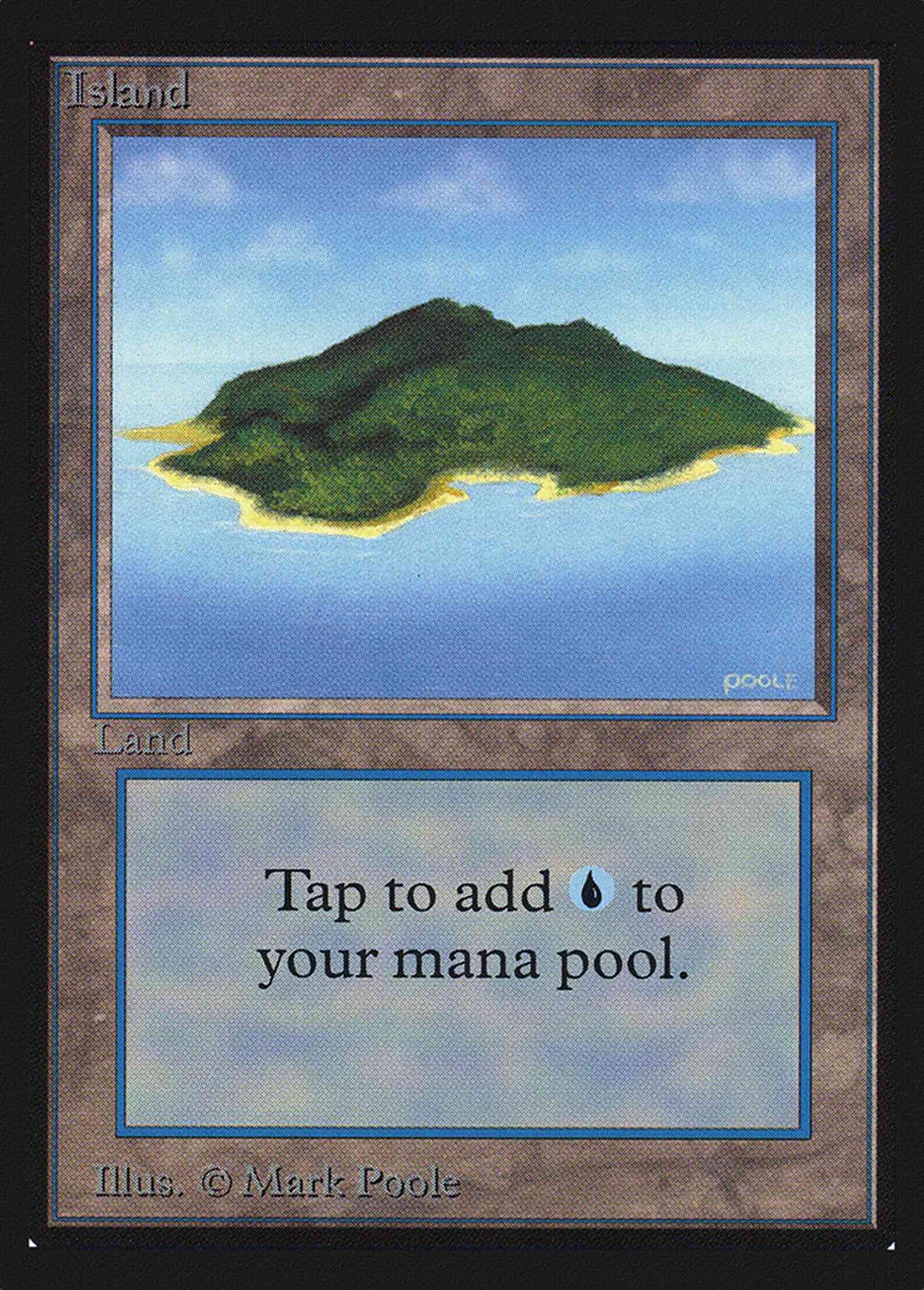 Island [Green & Beach] [292] [Intl Collectors Edition] [Non-Foil]