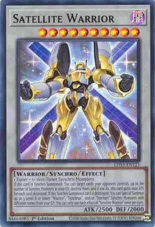 Satellite Warrior - Red - LDS3-EN121 - Ultra Rare - 1st Edition