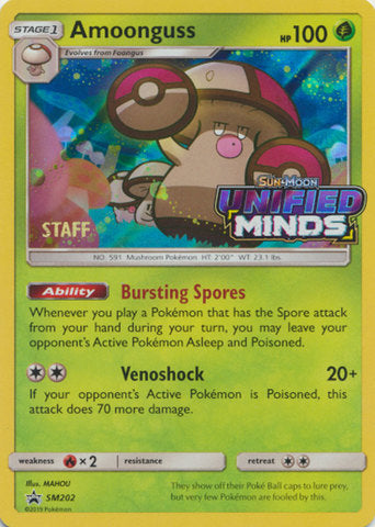 Amoonguss - SM202 - Staff Promo [smp-SM202] [Holo]