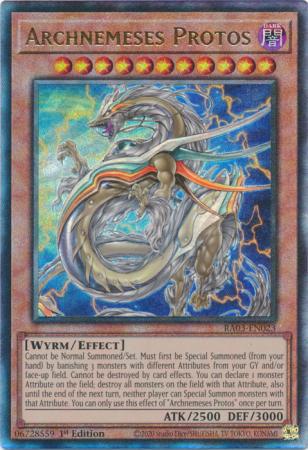 Archnemeses Protos - RA03-EN023 - Prismatic Ultimate Rare - 1st Edition