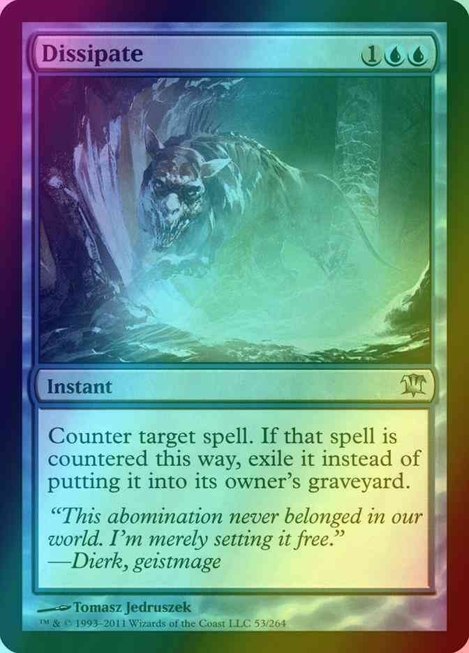 Dissipate [53] [Innistrad] [Foil]