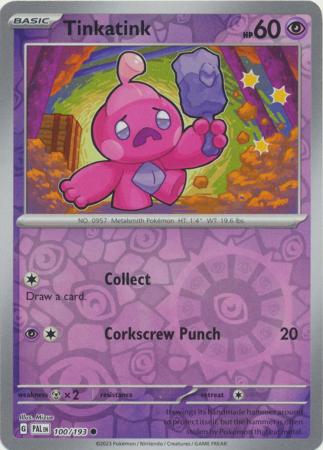 Tinkatink - 100/193 - Common [sv02-100] [Reverse Holo]
