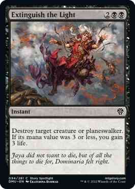 Extinguish the Light [94] [Dominaria United] [Non-Foil]